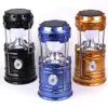 Solar USB LED Camping Light Lantern Torch Oplaadbare Handlamp Draagbare zaklamp