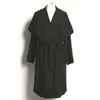 Trench Coats Mounds Spring and Automne Korean Style Cloak Grand revers de la mode pour les jeunes