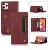 Slot karta Skórzany Portfel Przypadki telefonu Odpowiednie dla Samsung Galaxy S20FE S20 Note20 Ultra A51 A71 A41 S21FE A21S S21 Kickstand Case