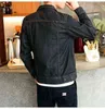 Mężczyźni Jeans Kurtka Męskie Kurtki Bombowiec Mężczyźni Hip Hop Mężczyzna Vintage Denim Kurtka Płaszcz Streetwear Chaqueta Hombre M-4XL 211217