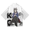 KOMI는 3D 인쇄 멋진 기모노 남성 루스 짧은 소매 비치 탑 남성 패션 일본 의류 대형 민족 의류