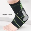 Ayak bileği destek 1 adet tenis basketbol koruyucusu elastik bandaj kompresyon silikon brace ayak koruma futbol yürüyüş spor salonu