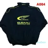 Subaru Ricamo Cotone Nascar Moto Car Team Racing Giacca Suit2417