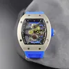 2021 NOVO WISTÓRIO PARA MEN SPORT Wristwatch Dial Transparent Quartz Watches Silicone Strap Relogio Masculino Selling2305467