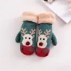 Cinco Dedos Luvas 1 Pares Inverno Quente Presentes de Natal Stocking Stuffers para Mulheres Touchscreen Elk Design Ski Riding Plush Mitte5604037