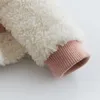 Misto lana da donna 2022 Cappotto allentato per tosatura delle pecore Cappotto corto in pelle e pelliccia di agnello con giuntura a grana divisa Bery22