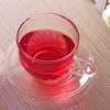 Set da tè -575ml Teiera in vetro resistente al calore Infusore + 2x100ml piattini per tazze da tè