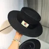 Woven Caps Men Women Casual Visor Outdoor Summer 5 Colors Printed Empty Top Foldbale Hats