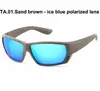 Óculos de sol clássicos Alley de atum masculino _580p Polarizado UV400 PC Lens de alta qualidade Marca designers de luxo de luxo óculos de sol para mulheres quadro com caixa de embalagem