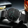 Men Watch Date Top Brand Luxury Japan Movement Quartz Casual Sport Stainless Steel Ultra Thin Waterproof Watch Relogio Masculino 210527