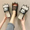 Komik Kişilik Terlik Kadınlar Yaz Moda Kapalı Ev Slip Donantı Açık Düz Düz Sevimli Sıradan Nefes Alabilir Plaj Ayakkabıları Sandals