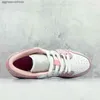 1 Mid Gs Paint Drip Low Sko Kvinnor Basketskor Rosa Grön Vit Utomhus Sport Sneakers Kvinnor Trainers