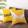 Yellow Home Sofa Pillow Case Lemon Flamingo Pineapple Printing Cushion Cover Geometric Living Room Bedroom Pillowcase