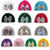 Europeisk och amerikansk tryckta båge Barnkeps Baby Comfort Indian Hat Headband Hat Flower Headwrraps