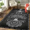 Viking Tattoo 3D Printed Carpet Mat for Living Room Doormat Flannel Print Bedroom Non-slip Floor Rug 04 211026