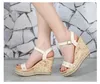 Fashion Comfortable Wedges Heel Sandals Women's Summer High Platform Large Size 41-44 Small 31-33 Wedge Heels