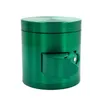 63 mm Tobacco-grinder Zinklegering Rookmasters 4 Laag Sharpstone Metal Mills met zijopening voor rookaccessoires GGA3623