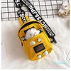 72 Plush outdoor bags female autumn winter sport Japanese and Korean cartoon girl shoulder cute bear toy messenger bag