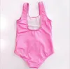 Sommer Mädchen Cartoon Bär Einteiliges Bikini Badeanzug Kinder Kleinkinder Badeanzüge Baby Mädchen Strand Bademode Kinder Schwimmen Tragen