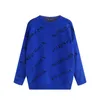 Europa dames en heren designer sweaters retro klassieke luxe sweatshirt heren Arm letter borduursel Comfortabele hoogwaardige trui met ronde hals