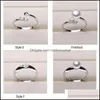 Jewelry Settings Pearl Ring 925 Sliver Rings For Women 20 Styles Mix Diy Adjustable Size Christmas Gift Statement 2021 Drop Delivery Vxzyn