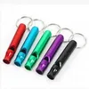 Outdoor survival whistle outdoor keychain whistle training tool treble multifunctional life-saving equipment