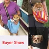 Pet Dog Bag Cat Carrier Ryggsäck Handväskor Carrier Oxford Cats Sling för små hundar Valp Pets Presenter