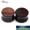 Alisouy 2 pcs Natural Organic Stone Plugs Flug túneis 6mm-16mm Ear Expansers Strippers Caper Body Piercing Jóias