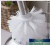 1PC Stainless Steel WC Bathroom Cleaning Toilet Brush White Head Hold Bathroom Tool Replacement D8xL36cm