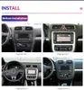Android 10.0 RAM 2GB Double Din Car DVD راديو لاعب ل VW / Volkswagen / Golf / Polo / Tiguan / Passat / B7 / B6 / Leon / GPS Multimedia