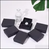 Otros equipos de herramientas de joyería Caja de cartón Pandahall para collar de anillo Rec Tan 8X5X3Cm Negro 9X7Xm 12 piezas / 24 piezas Envío directo 2021 Oy