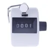 Contatore Contatori numerici a 4 cifre Guscio in plastica Display a dito tenuto in mano Conteggio manuale Tally Clicker Punti timer Clicker BBA9087