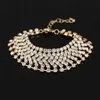 Women's Bracelet Elegant Rhinestone Crystal Chain Female Jewelry Accessories Q0719