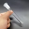 Water Pipe Hookahs Glass Downstem For Bong Beaker Smoke Accessories 14mm 18mm Male Female Joint 2.5inch To 6.5inch With 6 Cuts Down Stem Reducer Adapter Pipes