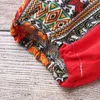 Tulumlar Yürüyor Çocuk Tulum Bebek Kız Kıyafetler Yaz Giysileri Kızlar için Afrika Baskı Kolsuz Romper Suit Çocuk Giyim