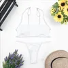 女性の包帯水着ビキニ腕時計パッド入り水着ブラズル入浴スーツ夏のBather Beachwear Biquiniセクシー003