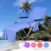 Lounger Mate Serviette de Plage 3 Couleurs 73210CM Microfibre Bain de Soleil Chaise Longue Lit Vacances Jardin Chaise de Plage Couverture Serviettes Accessoire de Plage 1146867