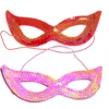 Sexy Cat Women Paillettes Occhio Colore brillante Maschera veneziana da ballo in maschera Lady Girl Party Eyewear Dress Decor Halloween