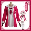 Anime munou na nana hiiragi cosplay kostym kvinnors skola enhetlig outfit student halloween karneval full set y0913