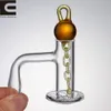 Volledige set Regula 20mm Bowl Dia Spinning Quartz Banger Smoke Accessoires met glazen koolhydraten voor Dab Rig Glass Bong Water Pipe