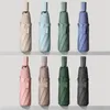 8 stecche mini ombrello pioggia anti UV paraguas sole antivento leggero pieghevole portatile s per donne uomini bambini 210721