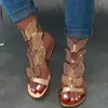 Модные сандалии Zip женщины ручной работы дамы горный хрусталь крест бабочка украшения плоские сексуальные сандалии искусственная кожаная обувь плюс размер