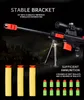 Barrett Yumuşak Plastik Bullet Oyuncak Gun Sniper Tüfek Guns Blaster Askeri Oyuncaklar Modeli Hediyeler için Çocuk Açık Oyun Sahne