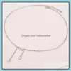 Кулон Ожерелья Подвески Ювелирные изделия Продажа модных европейских и американских пентаграмм луна элемент женщин простота ожерелье подарок