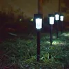 10 مساءً أضواء الطاقة الشمسية في الهواء الطلق LED Solars Garden Pathway Light Lawn Lamps Whare White Landscape Flaving for Path Patio Yard Walkway D2.0