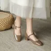 AllBiniFo Ilmek Tasarım Yumuşak Hakiki Deri Kadın Topuklu Ayakkabı Bahar Moda İnek Deri Yüksek Topuk Ayakkabı Kelebek Yüksek Topuklu 210611