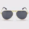 Sunglasses Reflective Colored For Men Women Classic Fashion Pilot Sun Glasses Brand Designer Cool Mirror Eyewear UV400