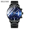 Men's Watch Luxury Brand BELUSHI High-end Man Business Casual Watches Mens Waterproof Sports Quartz Wristwatch relogio masculino 210407