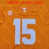 Özel Tennessee Gönüllüler Futbol Forması NCAA Koleji Reggie Beyaz Callaway Jauan Jennings Alvin Kamara Witted Wood-Anderson Shamburger