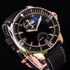 eternity Sport Watches JBF Latest Upgrade Fifty Fathoms Real Tourbillon Automatic 5025-3630-52A Power Reserve Dial Mens Watch Rose251L